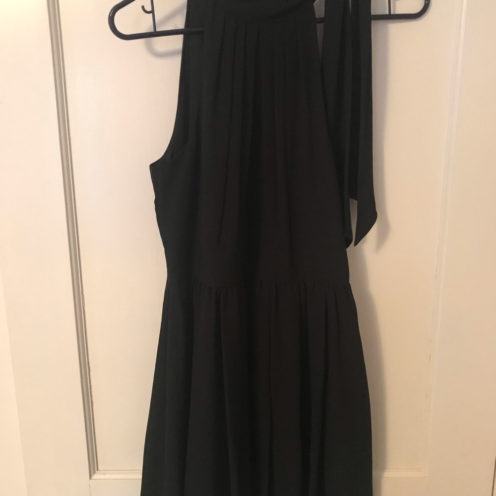 Black formal Express dress.